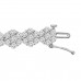 10.65 ct Ladies Round Cut Diamond Tennis Bracelet in 14 kt White Gold 